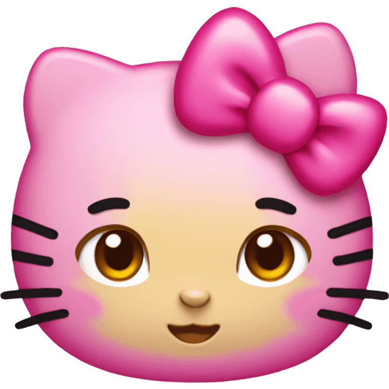 Hello kitty emoji emoji