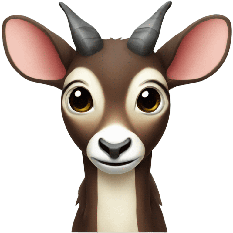 Cute saola emoji