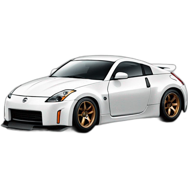 Nissan 350z drifting emoji