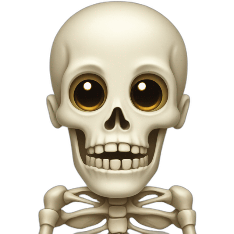 surprised-Bone-man emoji