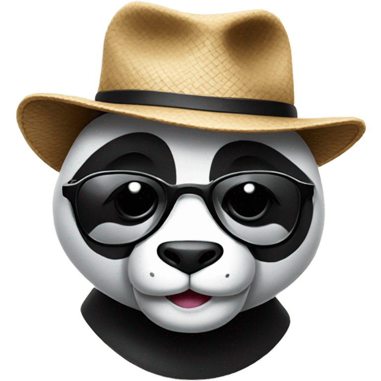 Cool panda  emoji