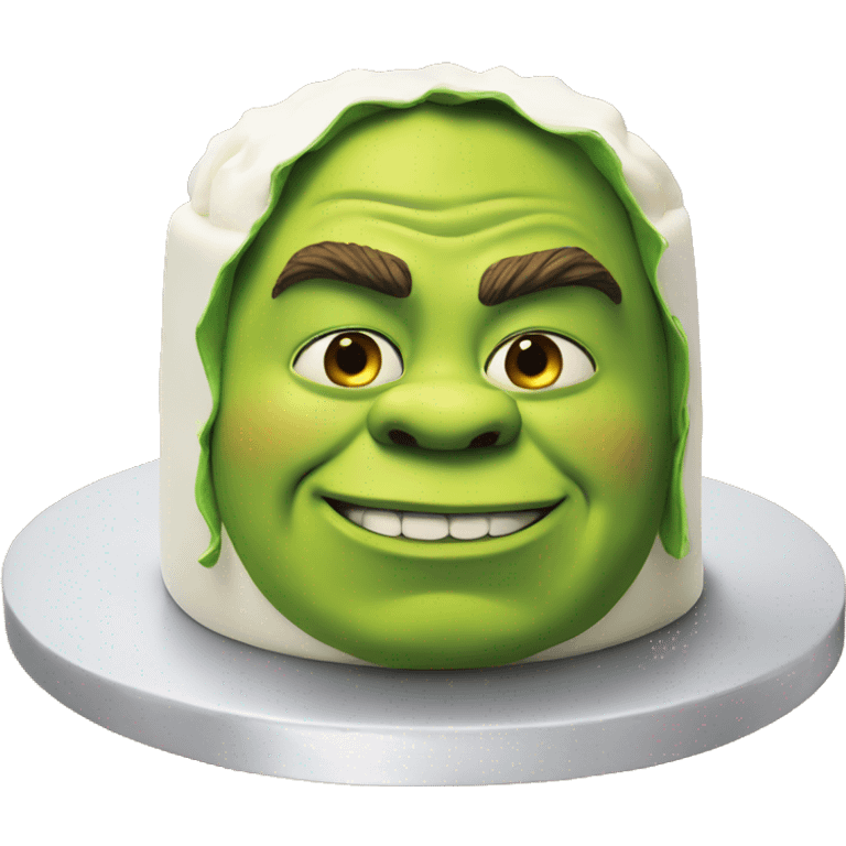 Shrek cake  emoji