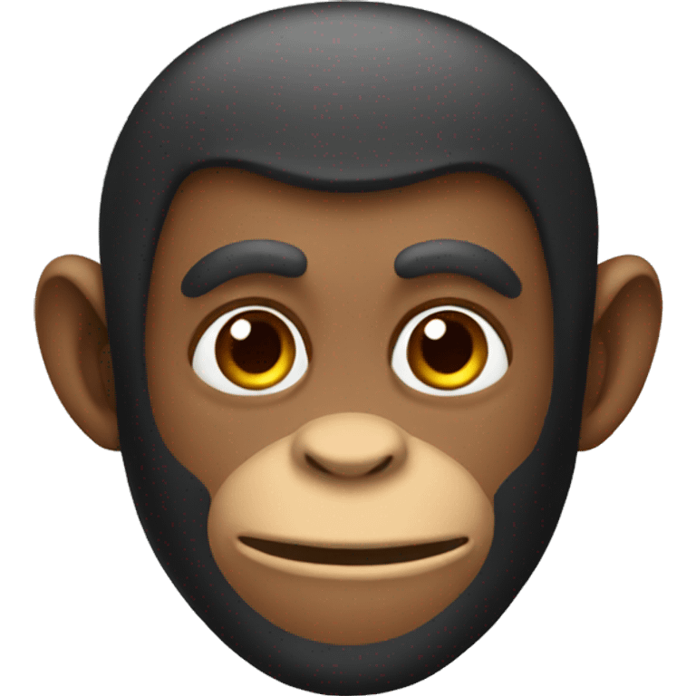 Monkey man emoji