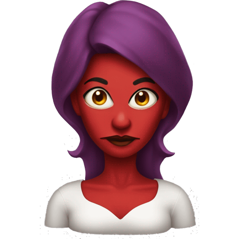 Devil woman  emoji