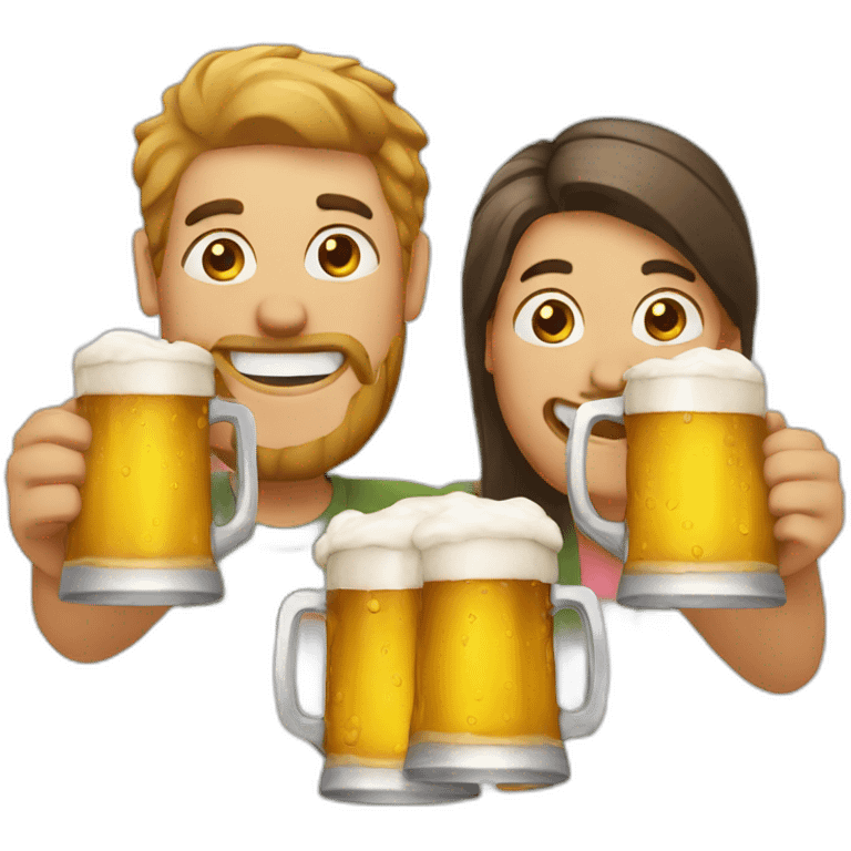 clinking beer mugs emoji