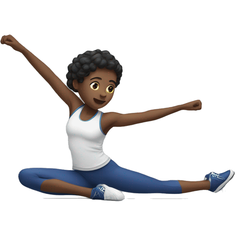 Athlete Stretching emoji