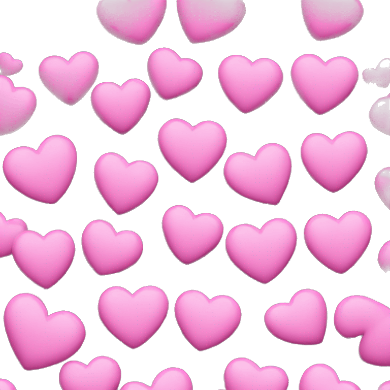 Pink heart  emoji