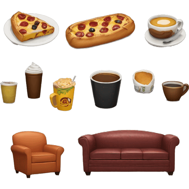 Central Perk emoji