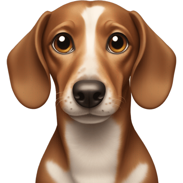 Dog dachshund emoji