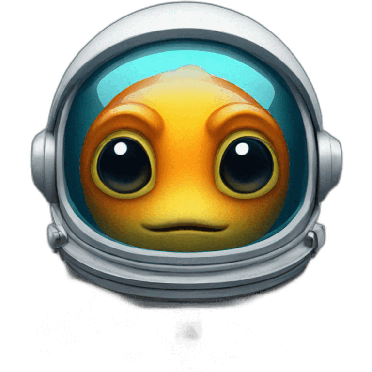 Fish astronaut emoji