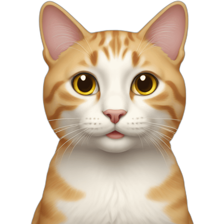 Realistic cat emoji