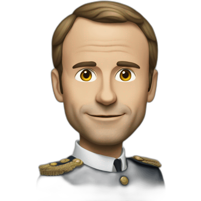 Macron en slip emoji