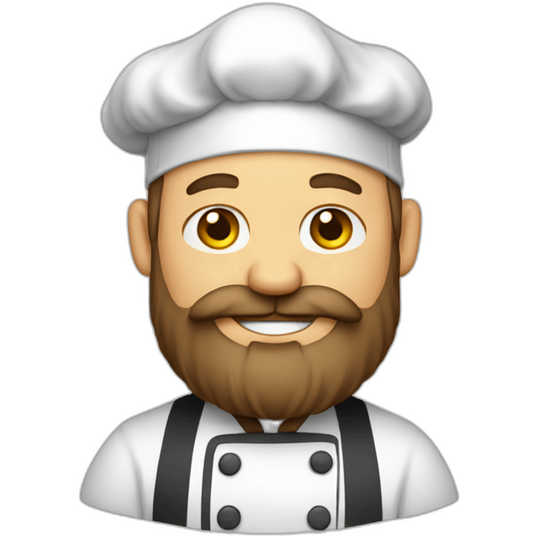 Bearded chef emoji