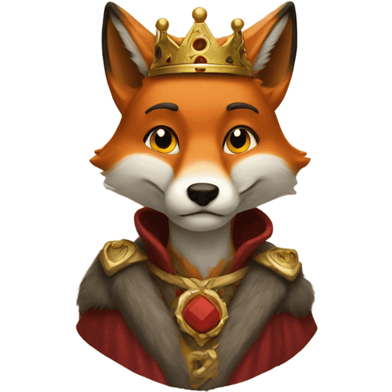 King fox emoji