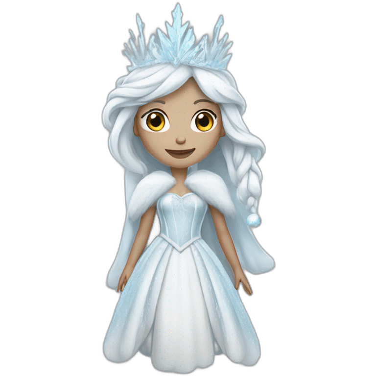 Snow queen emoji