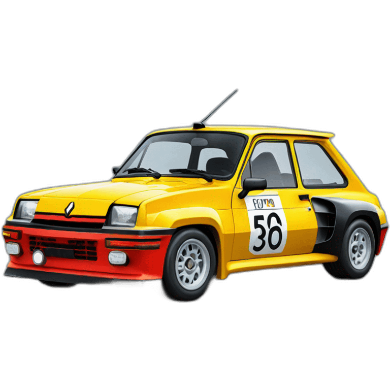 renault 5 turbo rally emoji