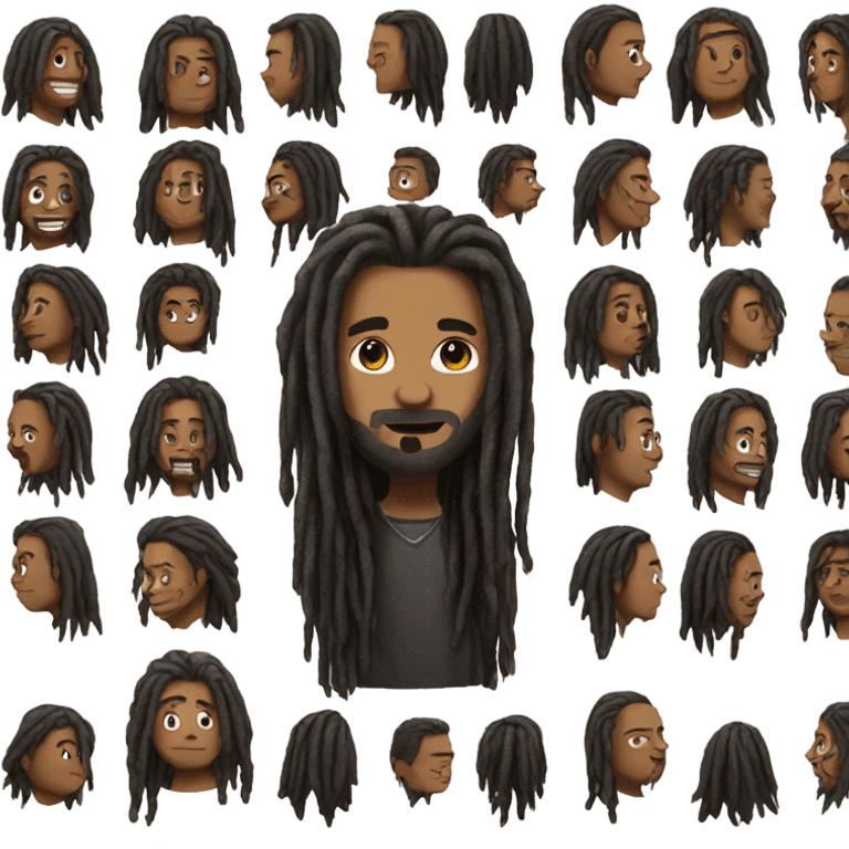 Dreadlocks emoji