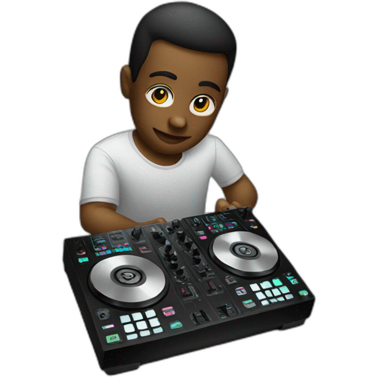 DJ controller  emoji