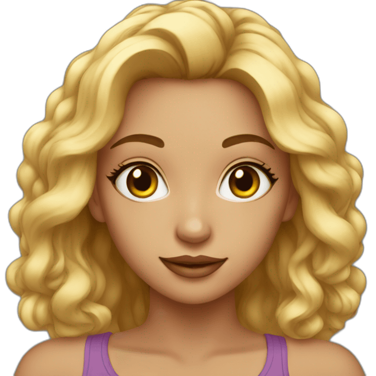 Gorgeous-girl emoji