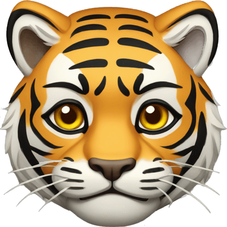 Samurai Tiger emoji