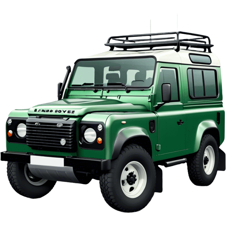 Land Rover Defender - Land Rover (Model Year: 2022) (Iconic colour: Green) emoji