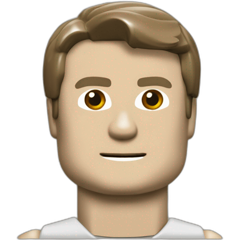 Macron en lego emoji