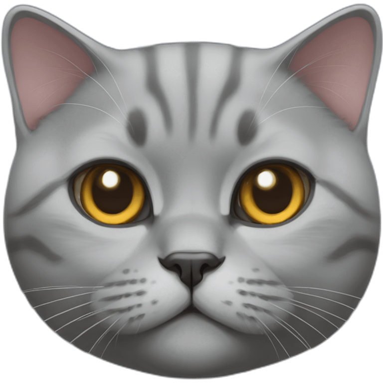 british shorthair cat emoji