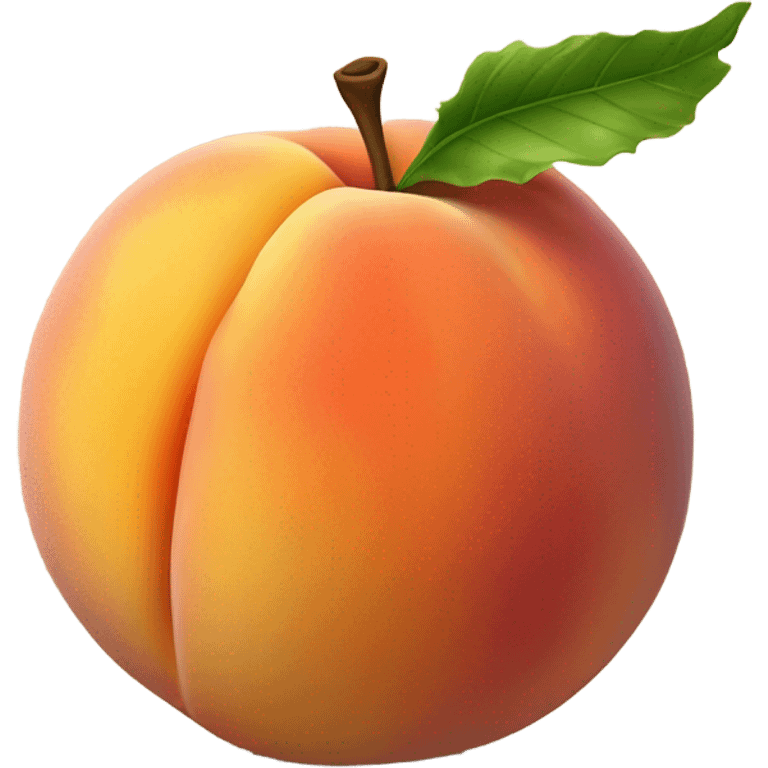 Peach emoji