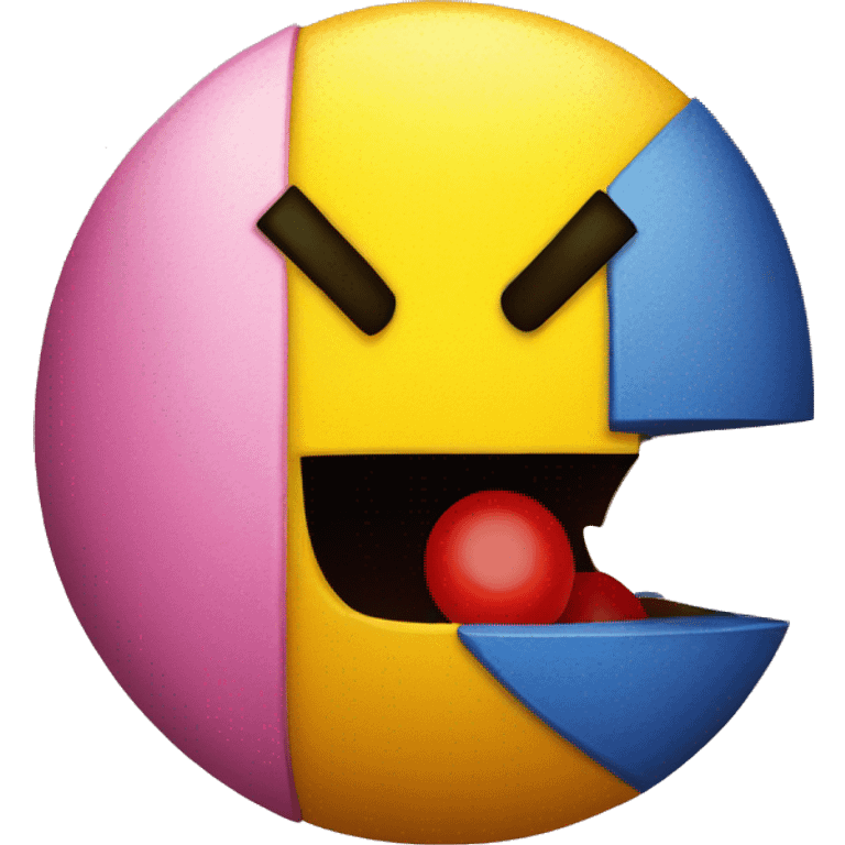 Pac man emoji