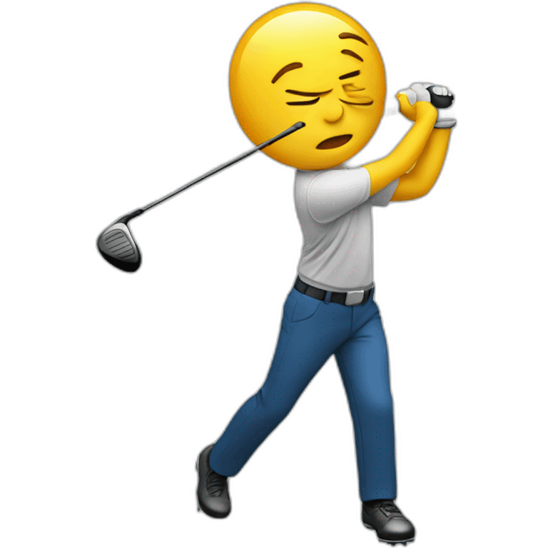 golf swing emoji