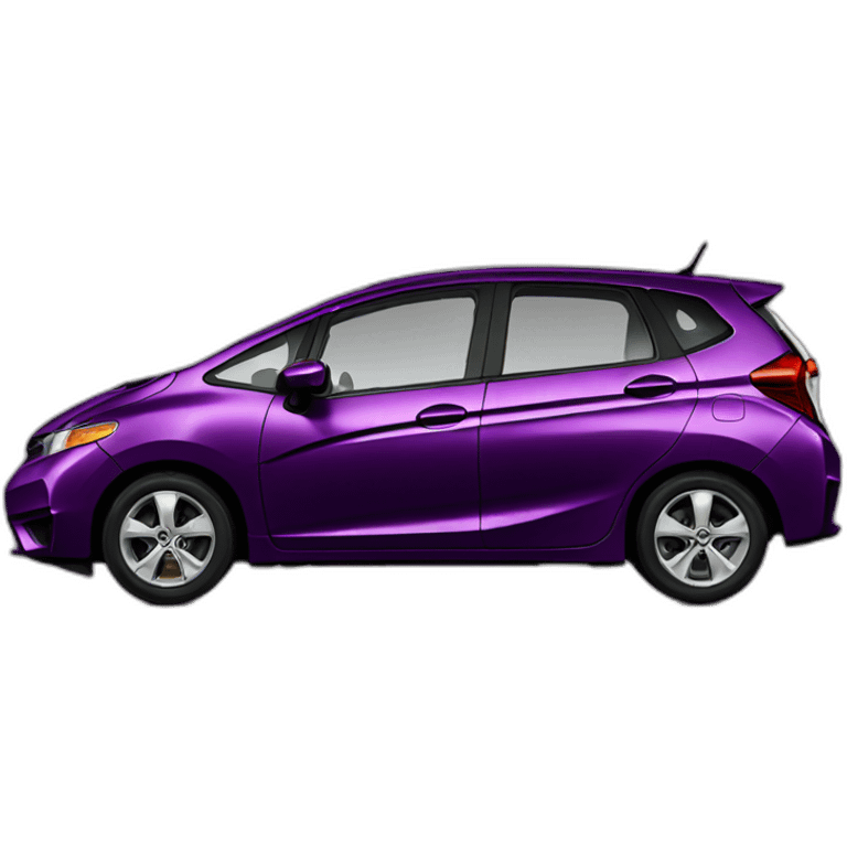 Plum Honda Fit emoji