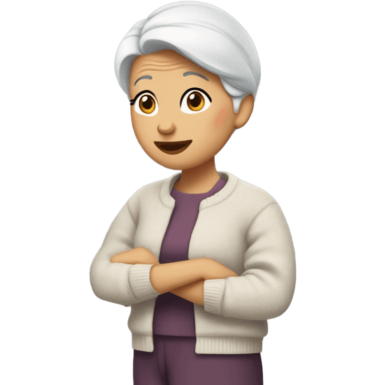 backpain grandma emoji