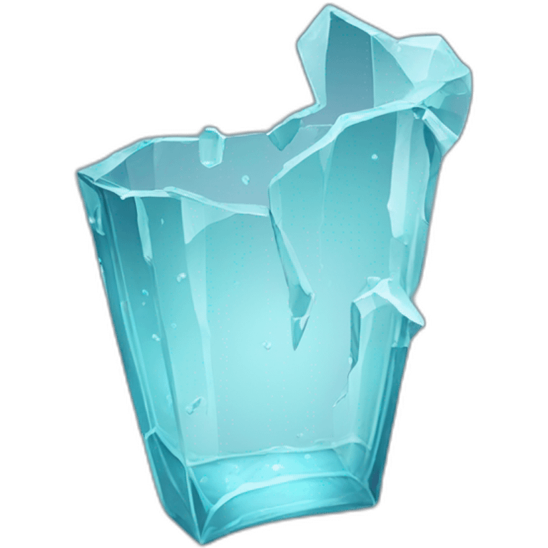 Broken glass  emoji