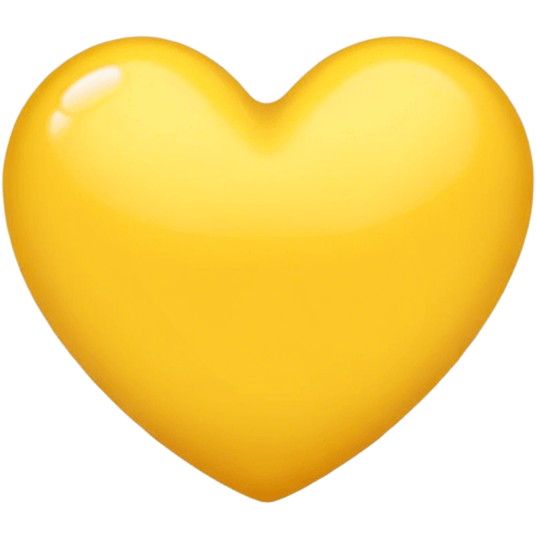 yellow heart emoji