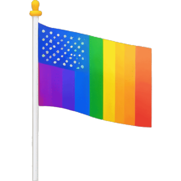 Gay male flag emoji