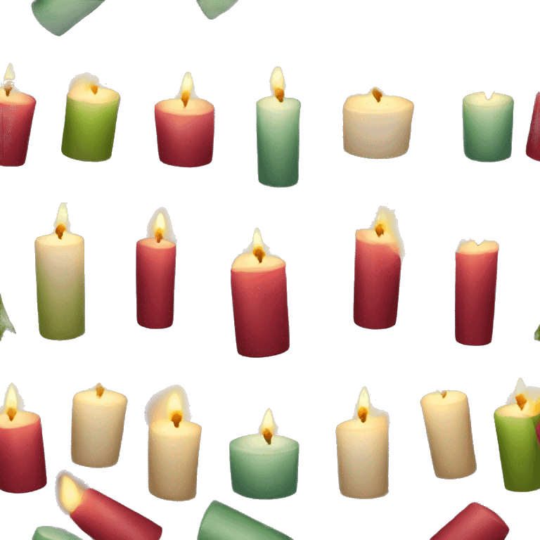 christmas candle emoji