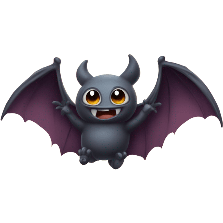 Little scary flying creature emoji