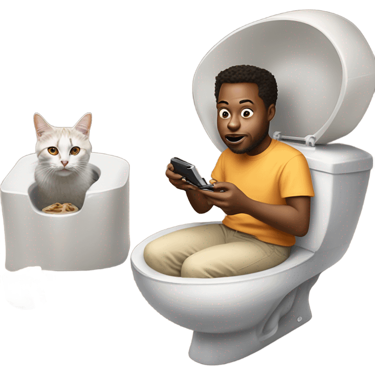 skibidi toilet drawing a xbox controller while eating alfredo and elon musk is impressed and they are on mars too, and there is cats everywhere emoji