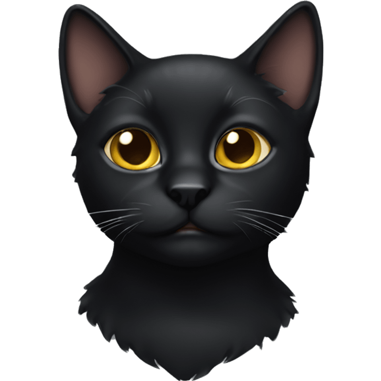 Black cat emoji