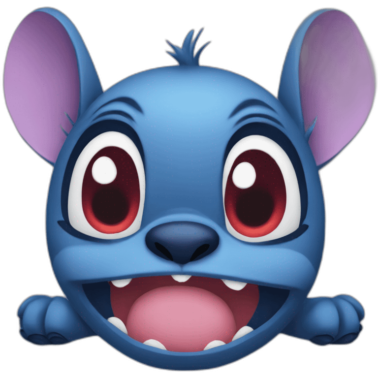 Stitch kiss emoji