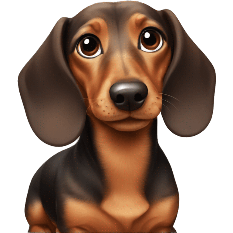 mini dachshund emoji