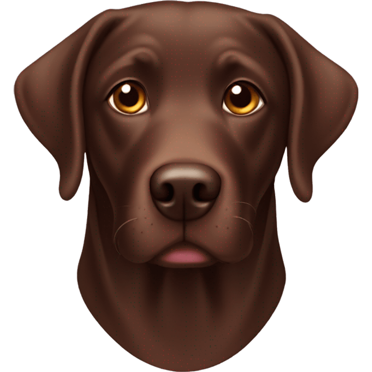 chocolate lab emoji