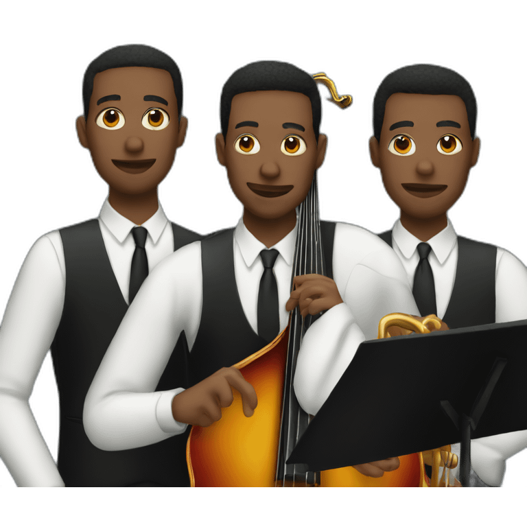 Jazz trio emoji