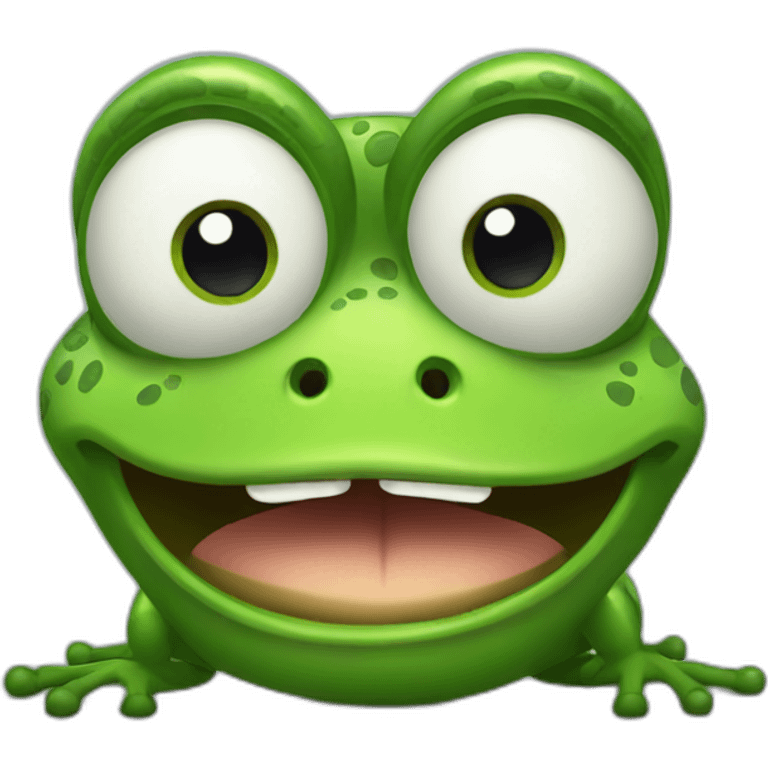 angry frog animated emoji