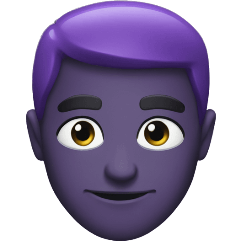 Dark purple herat emoji