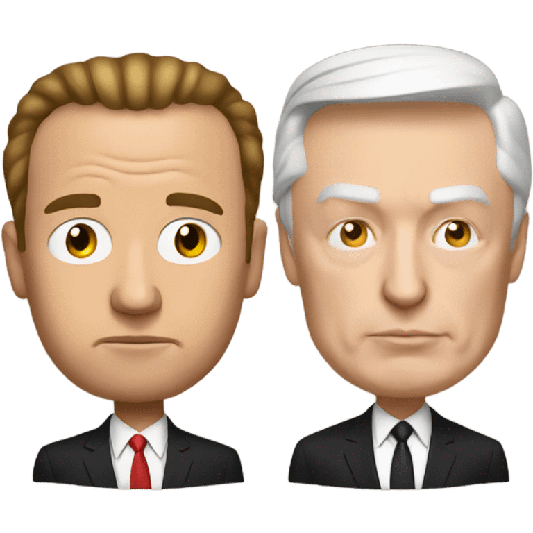 Trump and musk emoji