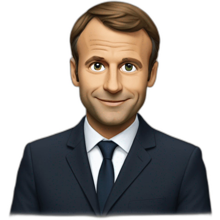 Emanuel Macron emoji