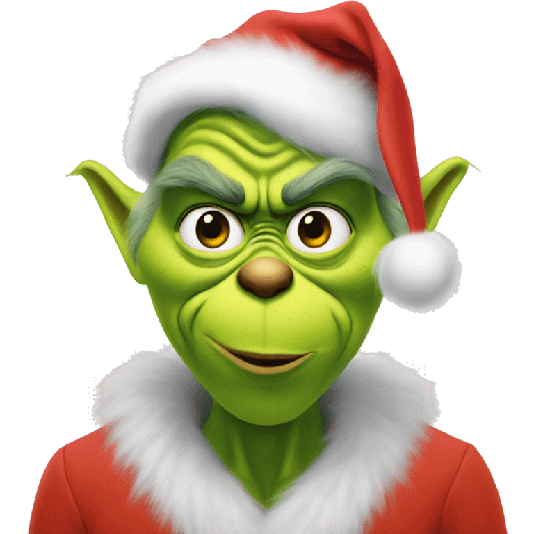 Grinch with me emoji