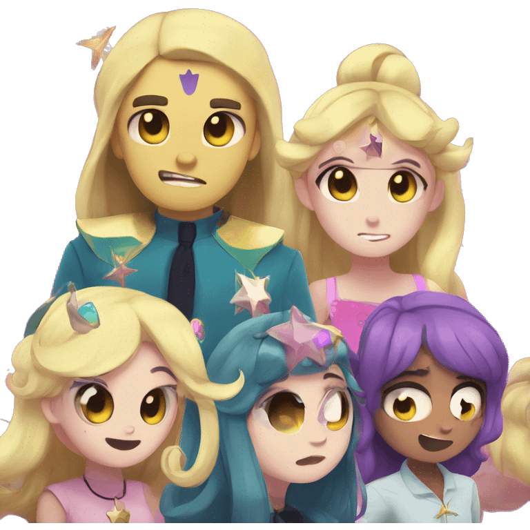 star vs the forces of evil star butterfly emoji