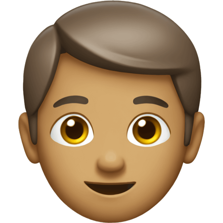 Wooden toy emoji